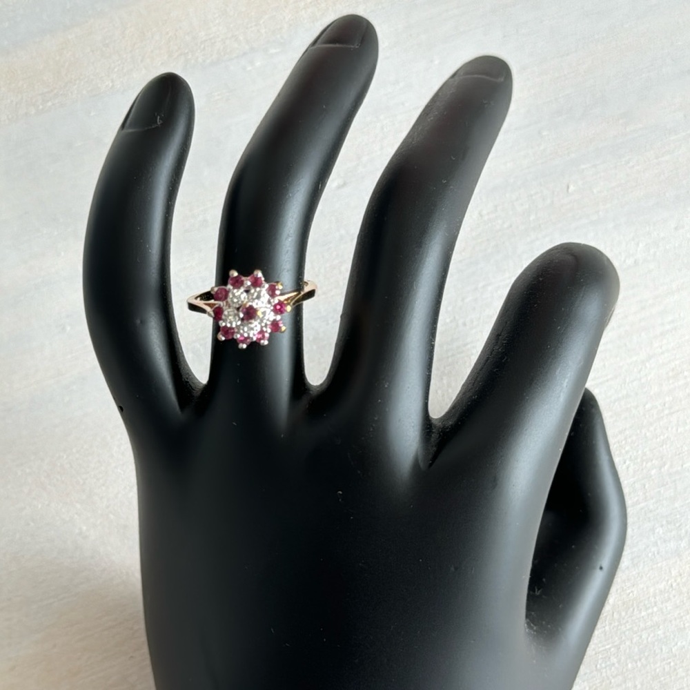 Diamond & ruby ring